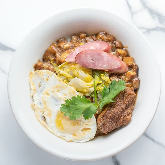 Braised Minced Pork Rice 黑金滷肉飯